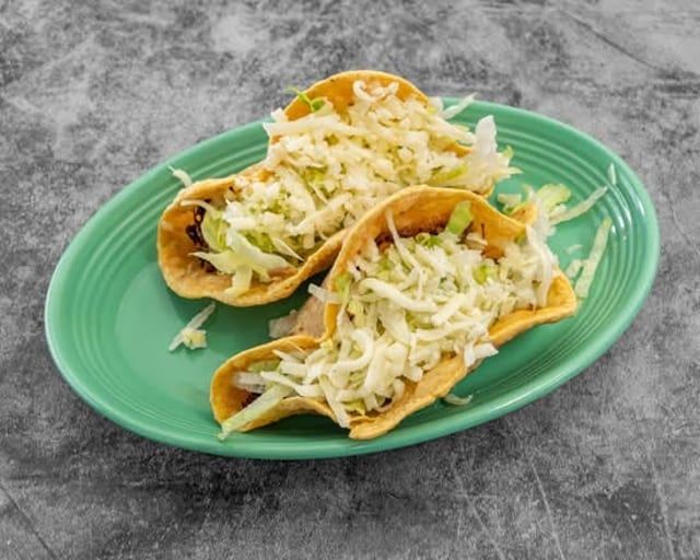Shredded Beef Taco.
