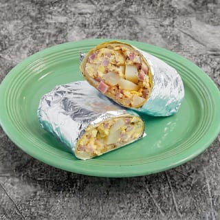 Ham and Egg Burrito