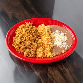 Papas Con Chorizo Plate