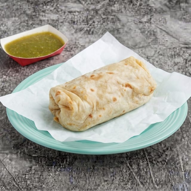 Red Chile Pork Burrito.